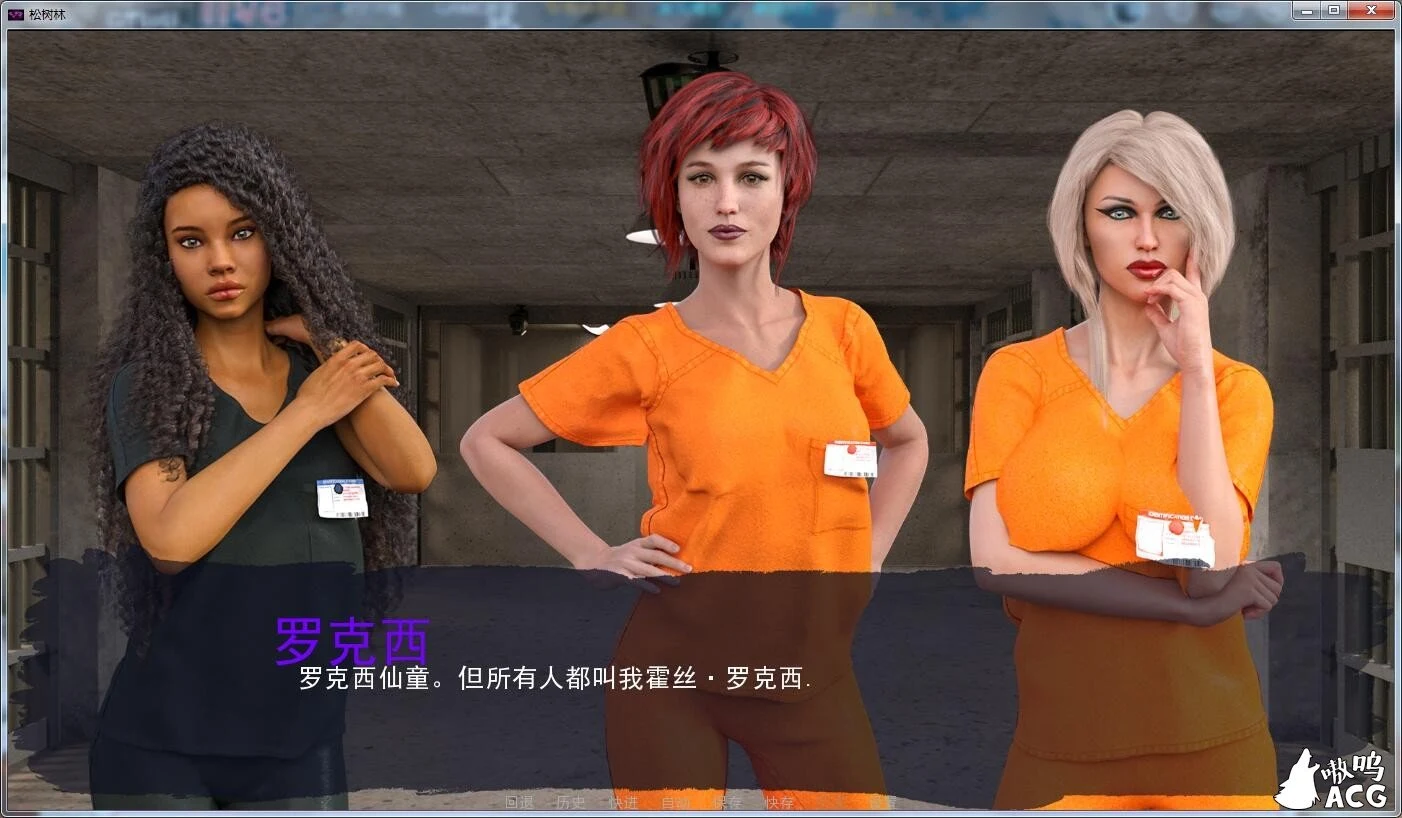 【欧美SLG/汉化/动态】Where Bad Girls Go 松树林女子监狱-V0.6 PC+安卓精翻汉化版+全CG【2.8G】 畅玩游戏 预览第3张