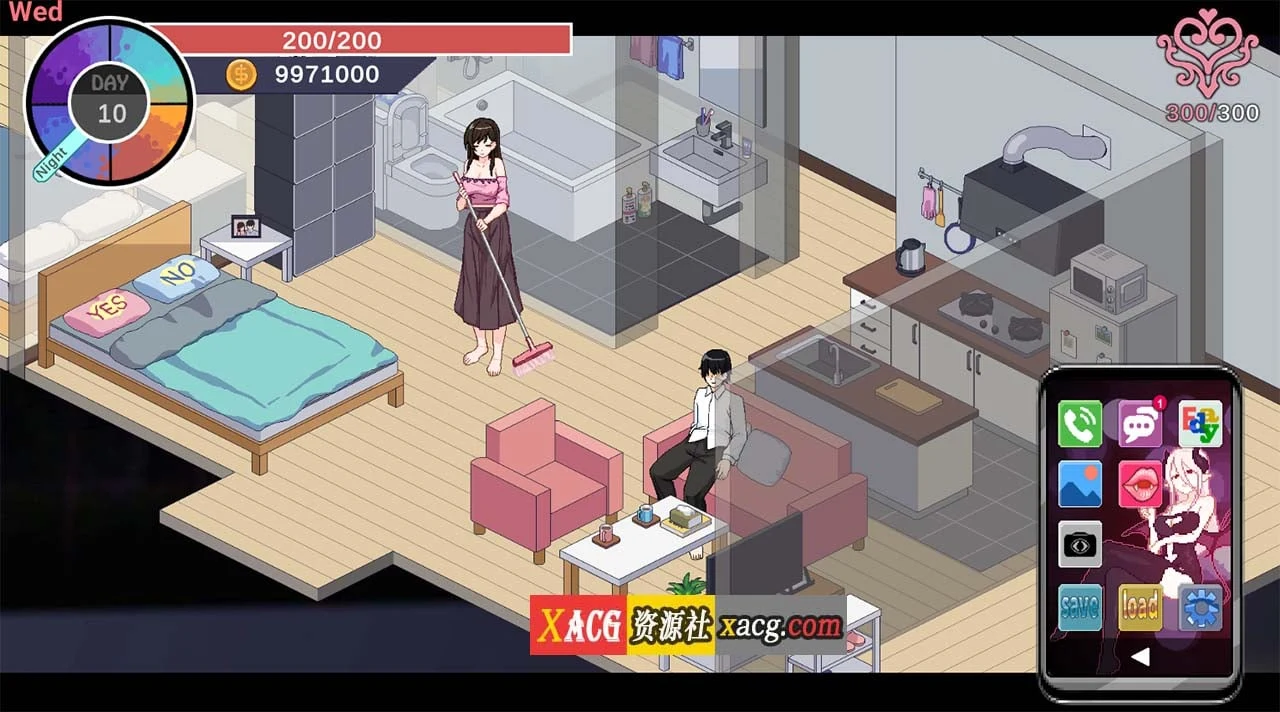 【像素SLG/动态/官中】NTR狂徒 Ntraholic V4.2.1c中文版【更新/6G】 畅玩游戏 预览第7张
