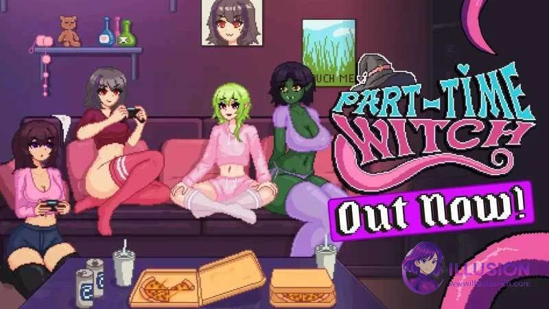 兼职女巫 Part-Time Witch [SLG官中/像素动态/PC步兵版] (740M 微云网盘+直链)