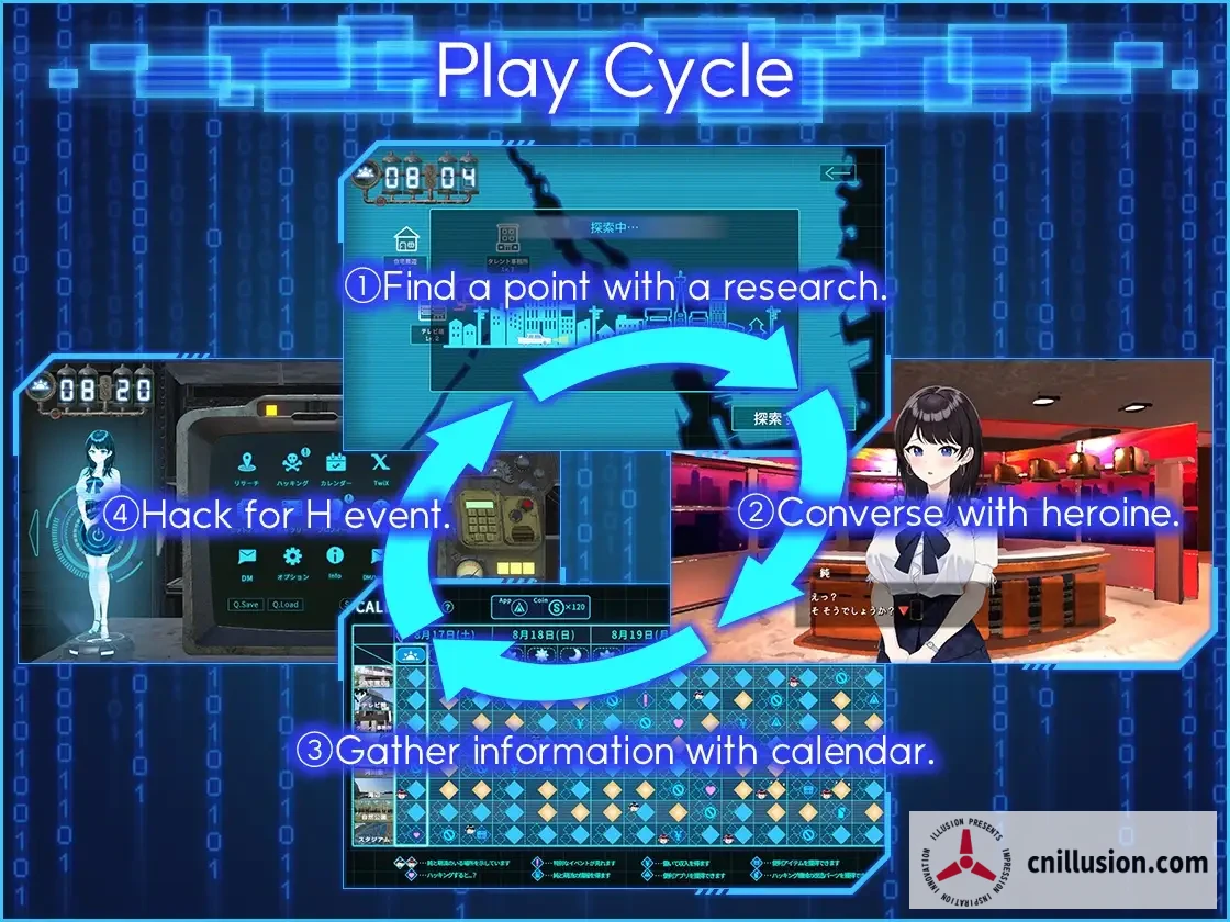 LOOK.hacII -ルック・ハックII- 手机摄像头x偷拍 /【官中SLG/PC】Ver1.5官方中文版 (PC游戏) [5G大小]