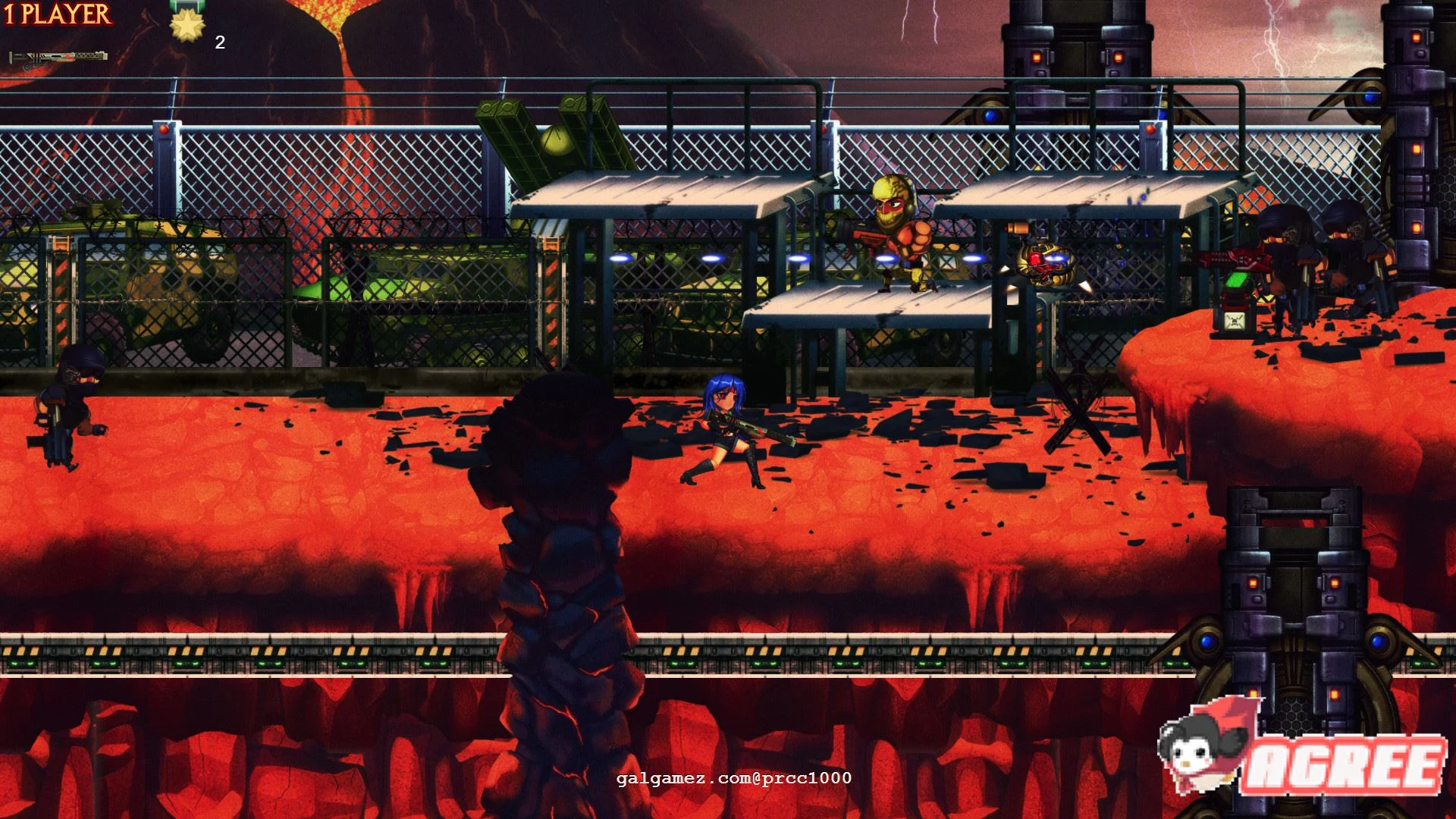 【ACT/中文/步兵/全CV】[エロ魂斗羅]铁血ディスコ Iron Disco Build.6841259官方中文版+DLC【4G/更新/全CV】 畅玩游戏 预览第4张