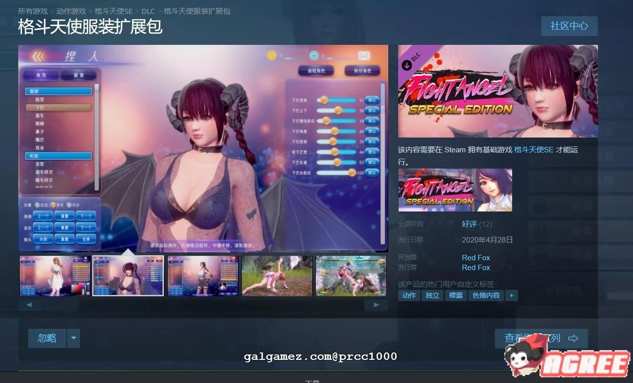【大型ACT/中文/步兵】格斗天使SE 最全整合版! 双画风DLC+服装包DLC 【4G】 畅玩游戏 预览第5张-XACG动漫资源社——中文ACG动漫游戏社区 【大型ACT/中文/步兵】格斗天使SE 最全整合版! 双画风DLC+服装包DLC 【4G】 畅玩游戏 预览第5张