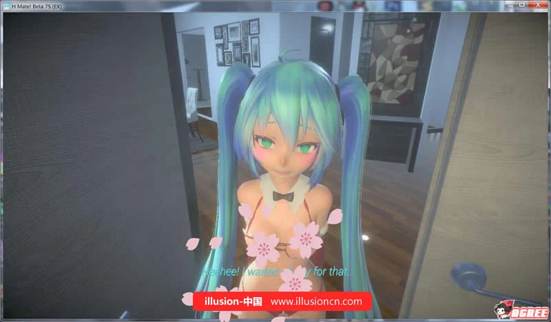 初音 新妻伴侣miku H mate V7EX 圣诞节特别版 [CV/1.7G]【3D互动/全动态】【更新】