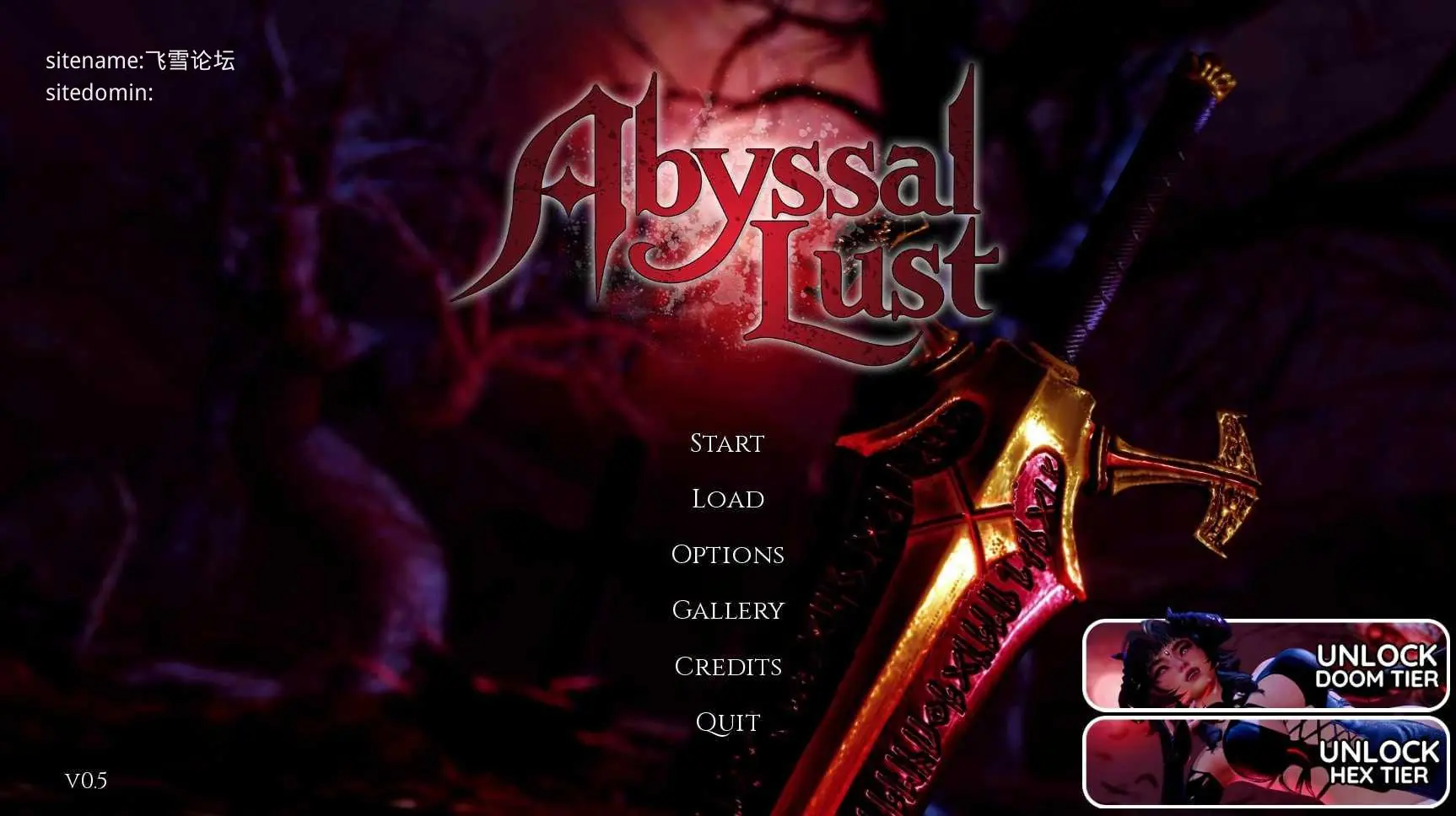 深渊欲望Abyssal Lust【SLG/官中/动态】PC安卓双端+完整版8.76G 网盘FM