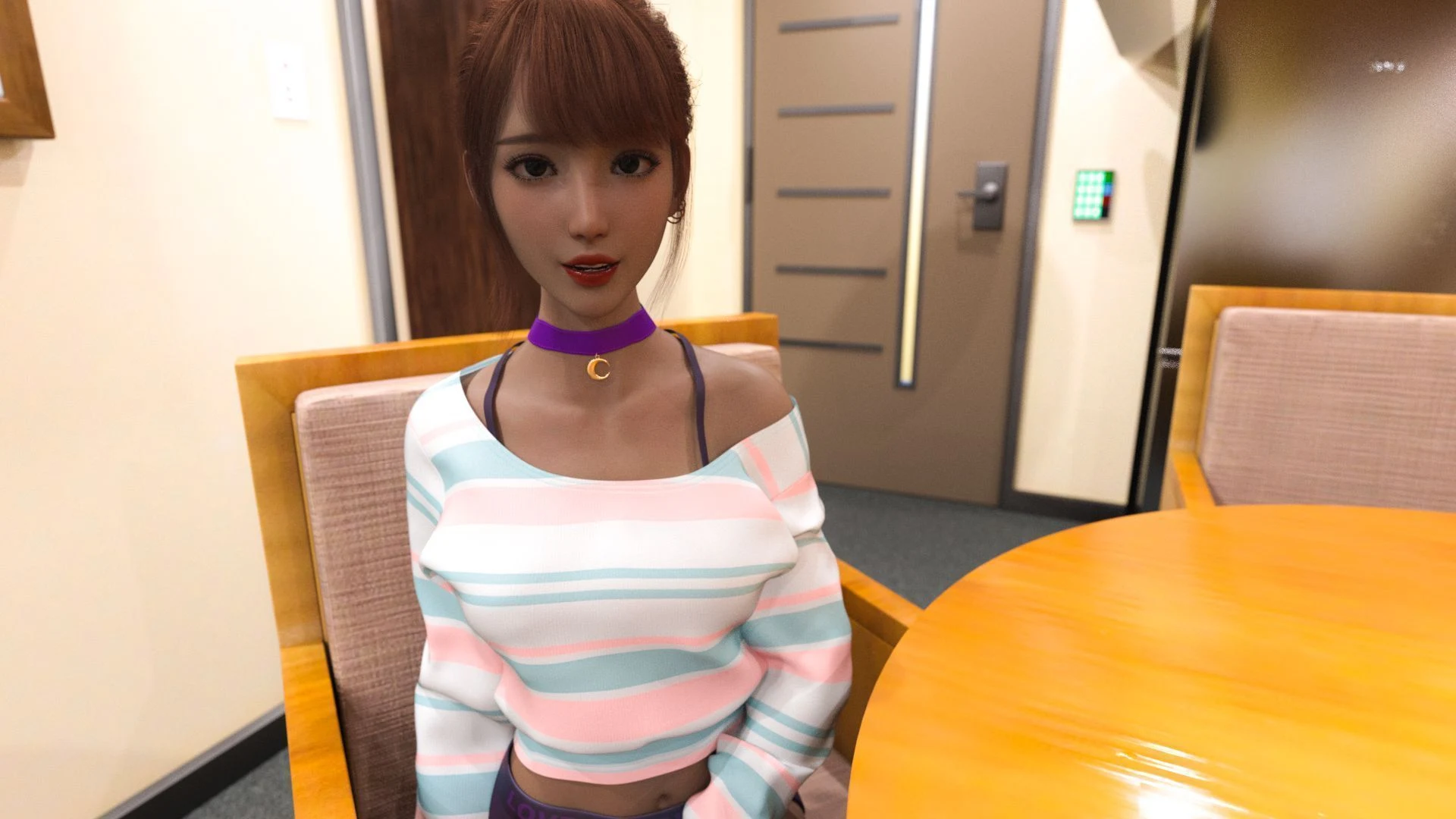 【欧美SLG/中文/3D】裸体学校 Nudist School 0.6【PC+安卓/1G】 畅玩游戏 预览第1张