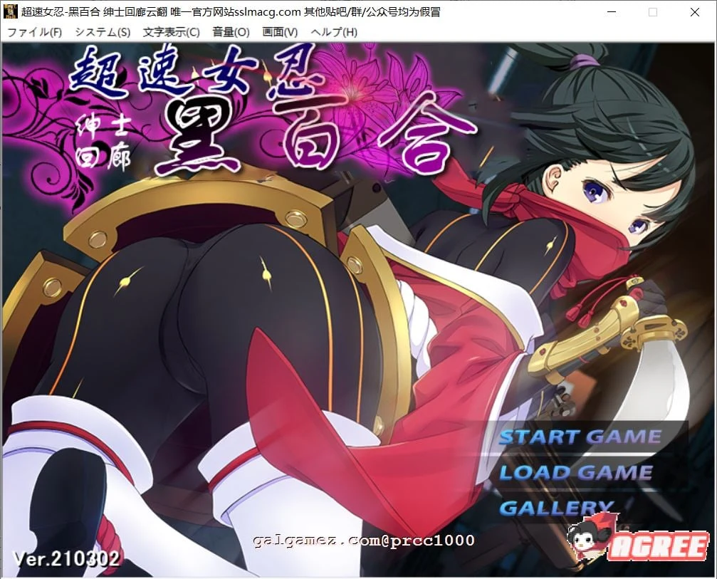 超速女忍-黑百合 V1.00 云汉化版+CG [大作ACT+STG/汉化/动态CG] (3.6G/新汉化/全CV)