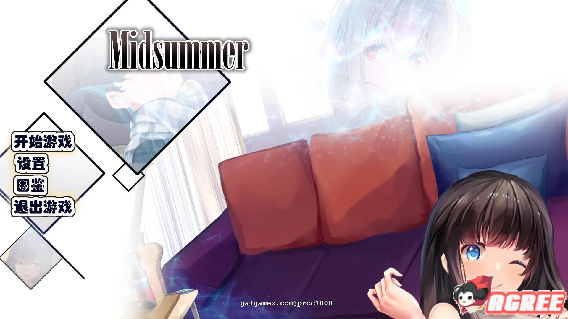 仲夏~Midsummer【中文官中/STEAM破解/全动态解谜SLG】已补完整档〈300M〉
