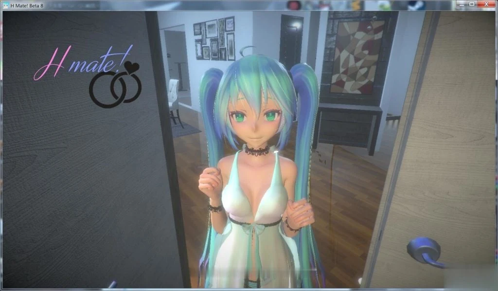 【3D互动/全动态】初音 新妻伴侣Miku H mate V8.0更新[增加换装/互动事件/约会]【3.5G】