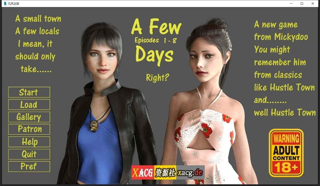 几天之后 A Few Days Ep.8.1 汉化版 [欧美SLG/动态/汉化] (3G/新汉化)