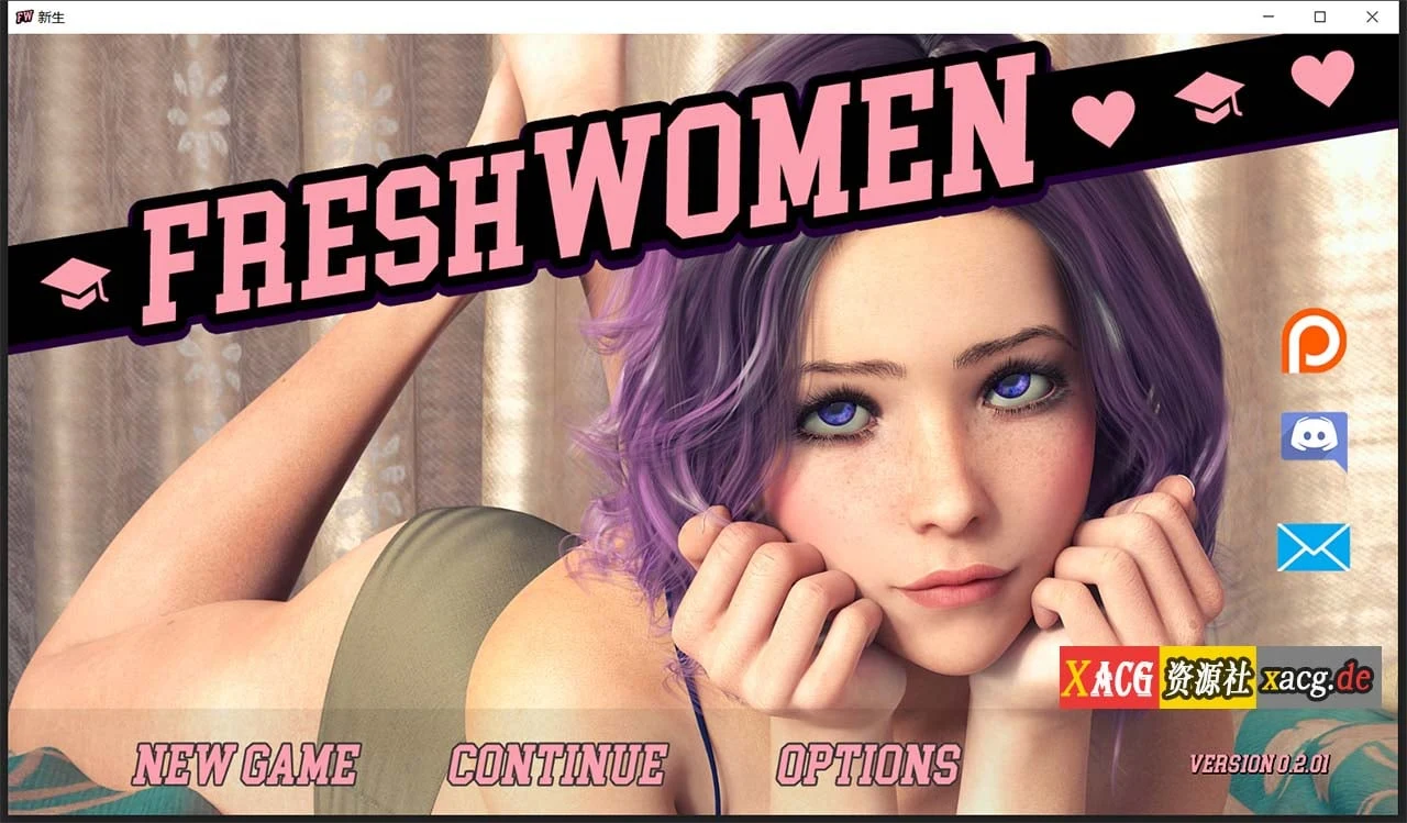 新生 FreshWomen V0.4.0 汉化版 [PC+安卓] / 新作新汉化 / 欧美SLG / 2G