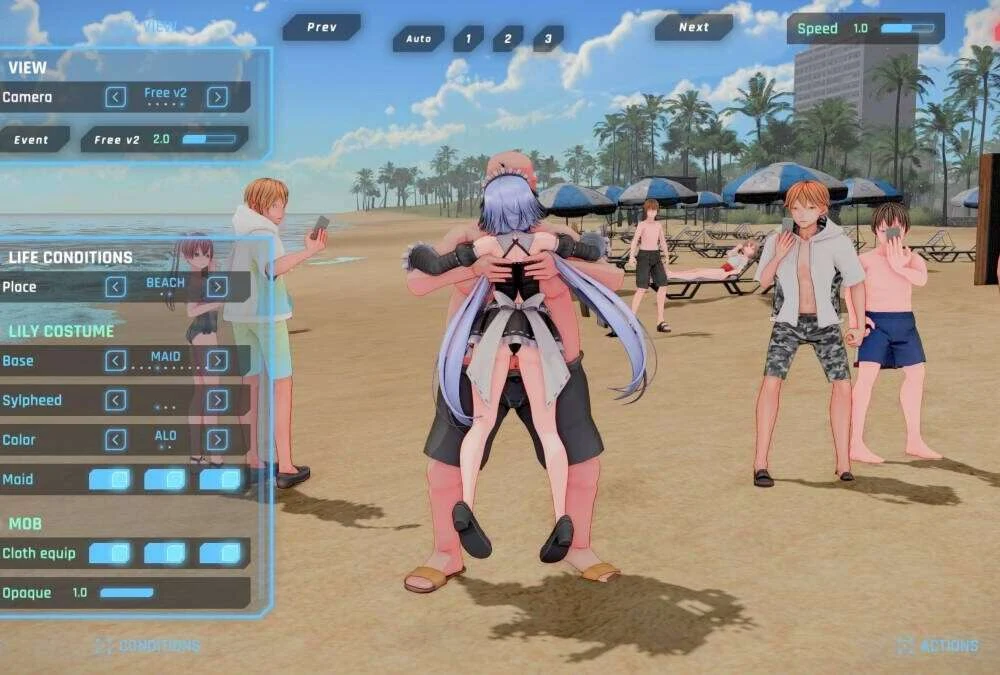 莉莉酱可玩啦！リリィちゃんプレイアブル Ver0.04 先行版体验 (PC/3D游戏/动态3D) [1.5G] /驱动妖精新作/ 😏