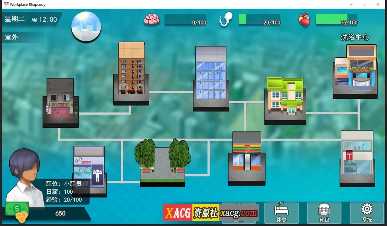 【互动SLG/官中】职场狂想曲 v1.5.4 Steam官方中文步兵版+DLC+存档【600M】 畅玩游戏 预览第7张