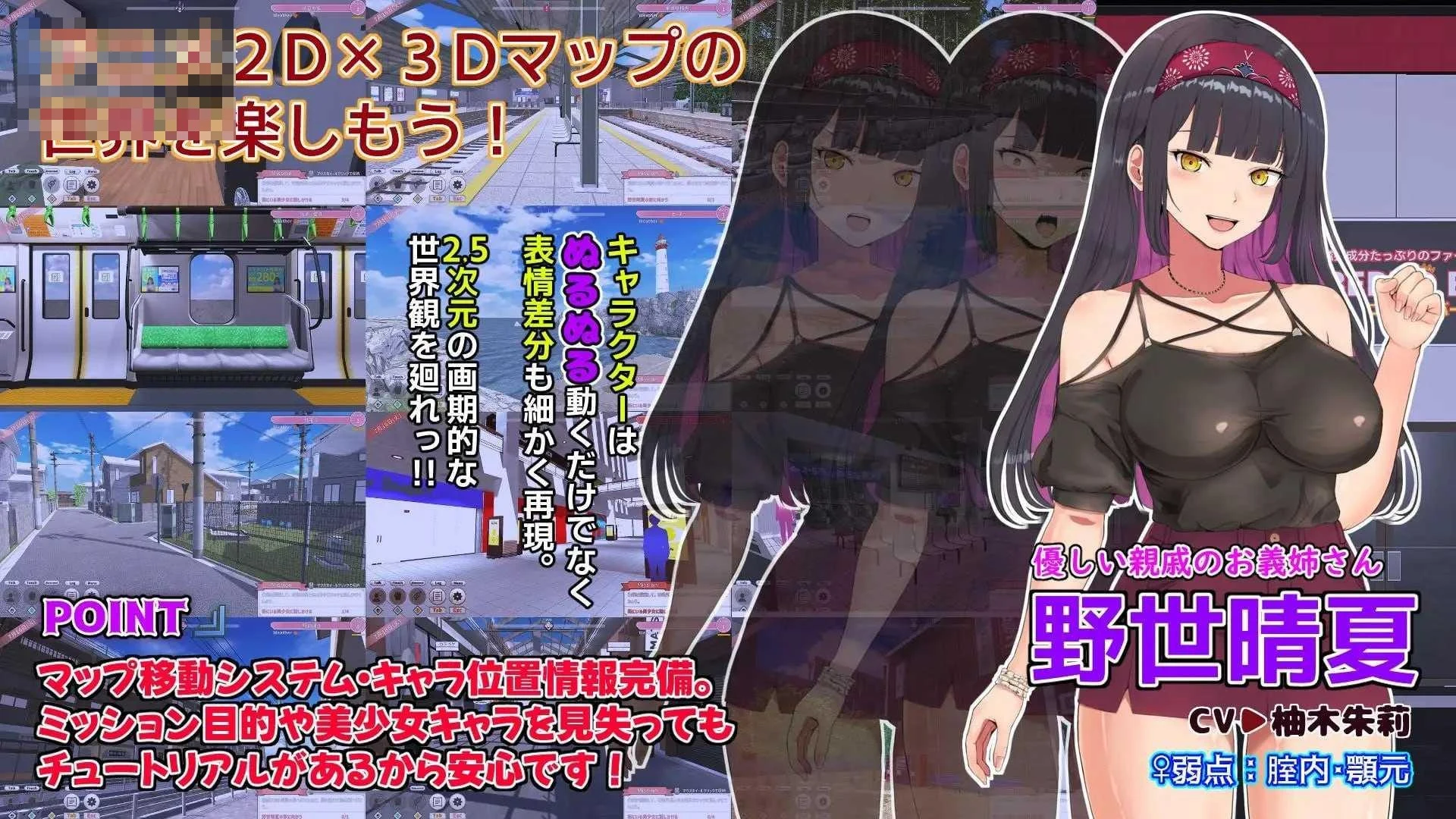 夏日放纵记！自由 【动态】【生肉】【2.95G】【PC】【SLG】【百度云/FM】