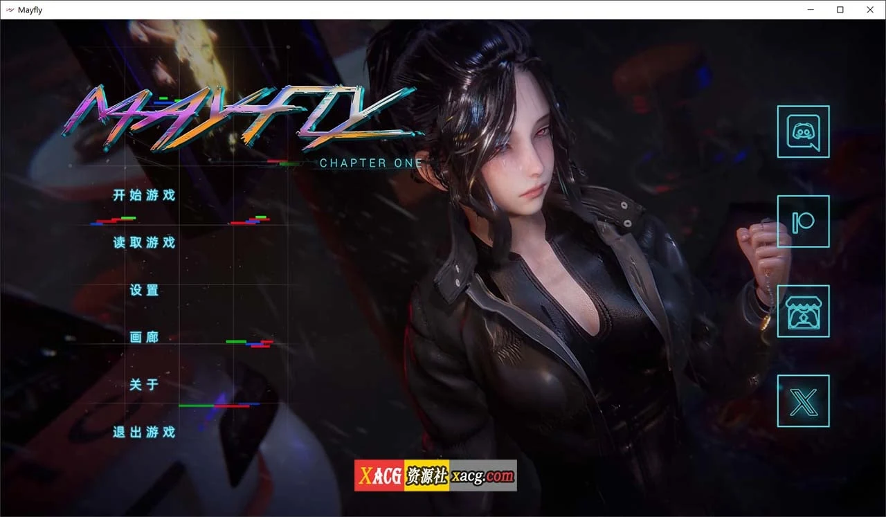 蜉蝣 Mayfly v0.2 官方中文重置版 [PC+安卓/4G] (国风SLG/官中/动态)
