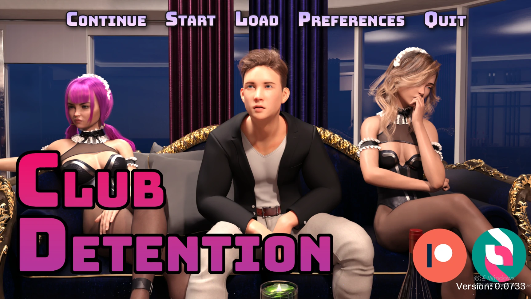 俱乐部拘留所 Club Detention [v0.0733] (亚洲SLG/AIGPT汉化/3D) / PC+安卓 2.2G
