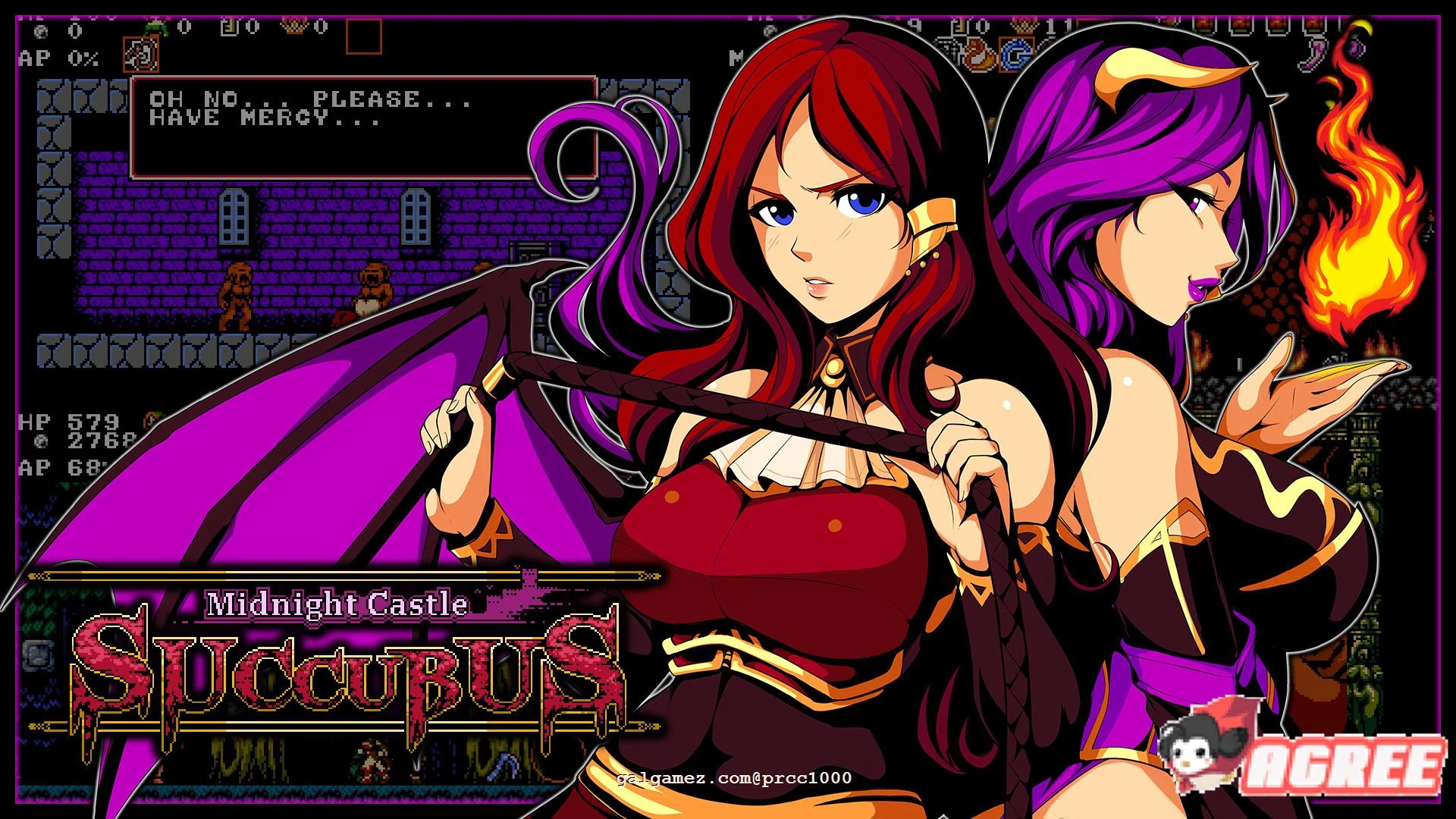 午夜银魔城~STEAM官方中文完整版+全回想存档 [ACT+中文+神级像素] (200M/全动画)