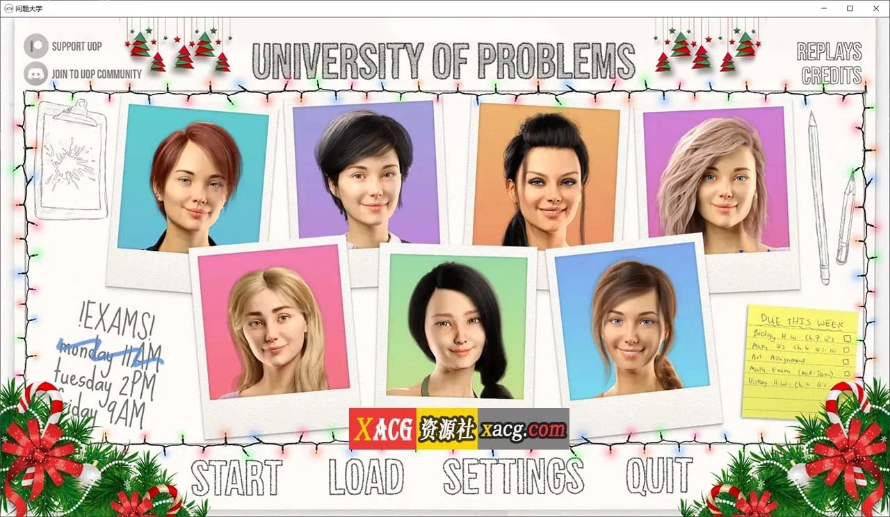 学院情缘 V1.3.5 汉化版 [欧美SLG/动态] (PC+安卓/3G)