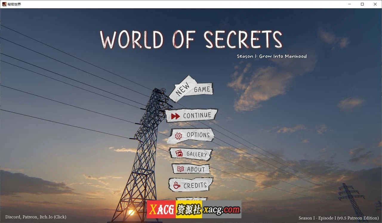 秘密世界 World of Secrets V0.5 官方中文版 [沙盒SLG/新作][2G]
