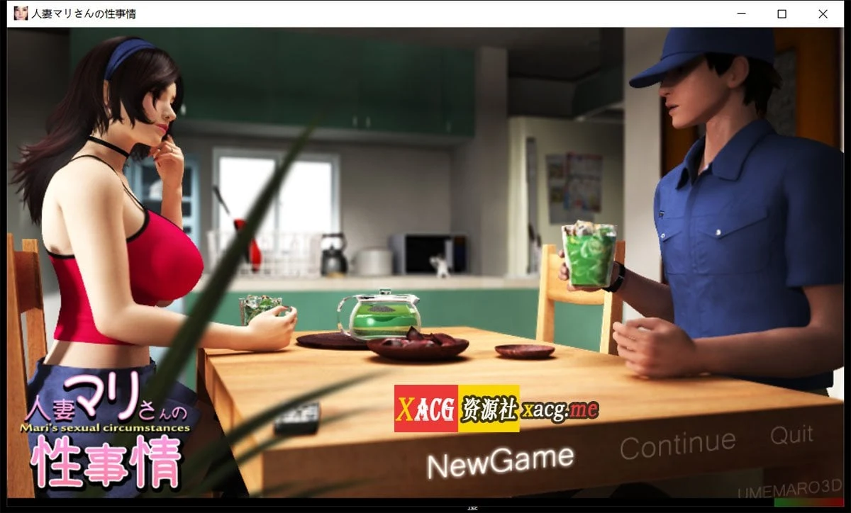 【3D互动/汉化/动态CV】[梅麻吕V18]人妻玛丽的风流韵事~[游戏+动画步兵汉化版]【6G】 畅玩游戏 预览第1张