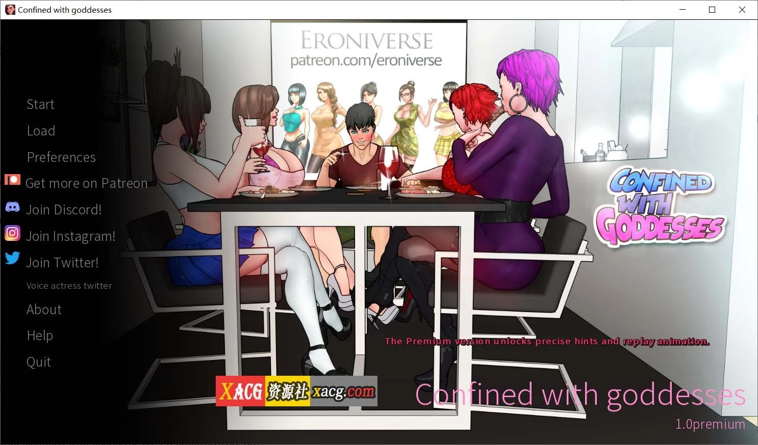 与女神一起被隔离 V1.0 汉化完结版 [欧美2D/动态/汉化] （PC+安卓/1G）