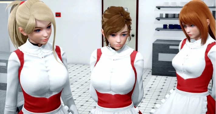 舒适咖啡馆 Cosy Cafe v0.8 [亚洲SLG/3D] / 安卓+PC (AIGPT汉化/800M)
