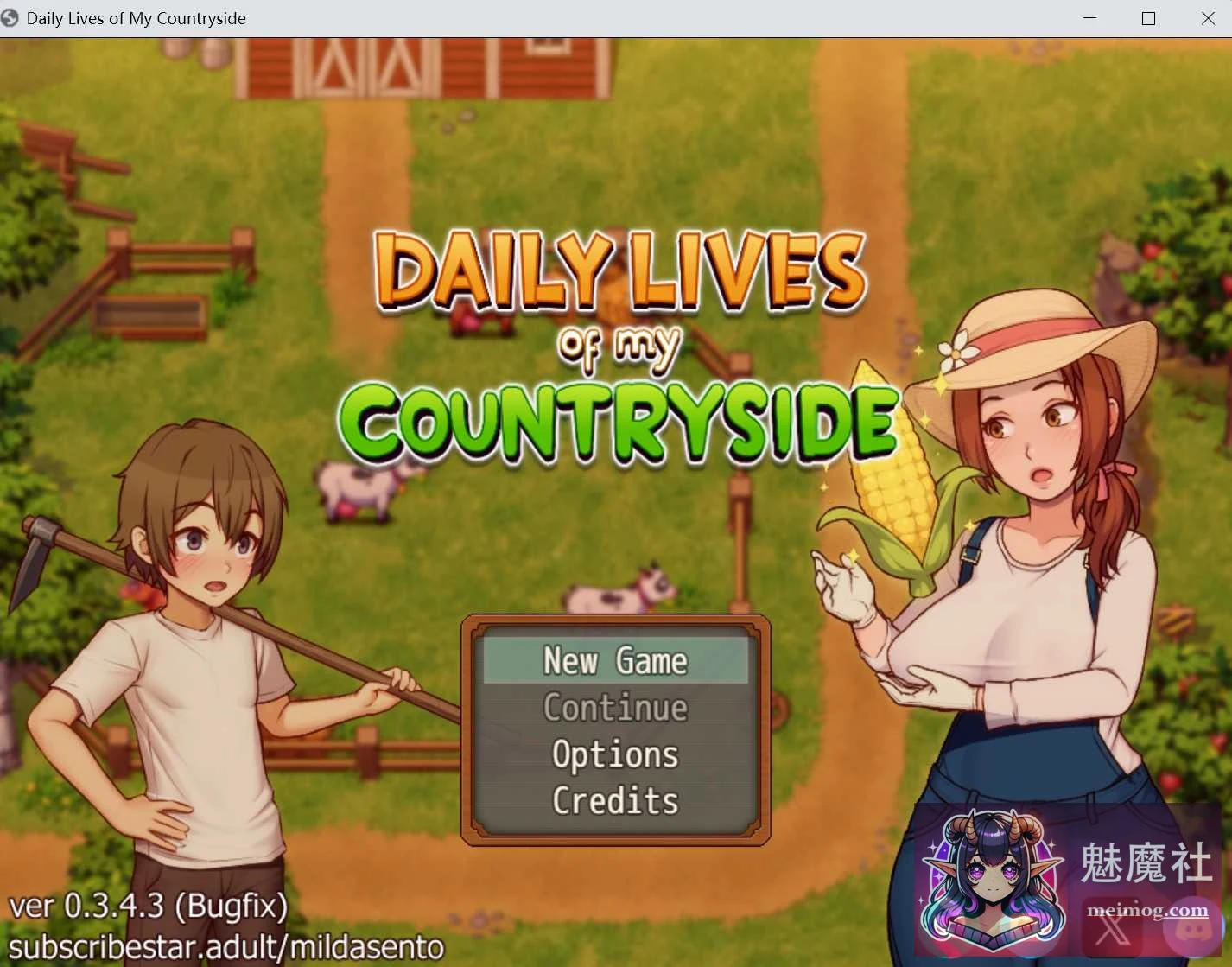 我的乡村日常生活！ [SLG/汉化/动态] (Daily Lives of My Countryside) [Ver0.3.4.3 AI汉化] [PC/安卓] [2G/FM/微云]