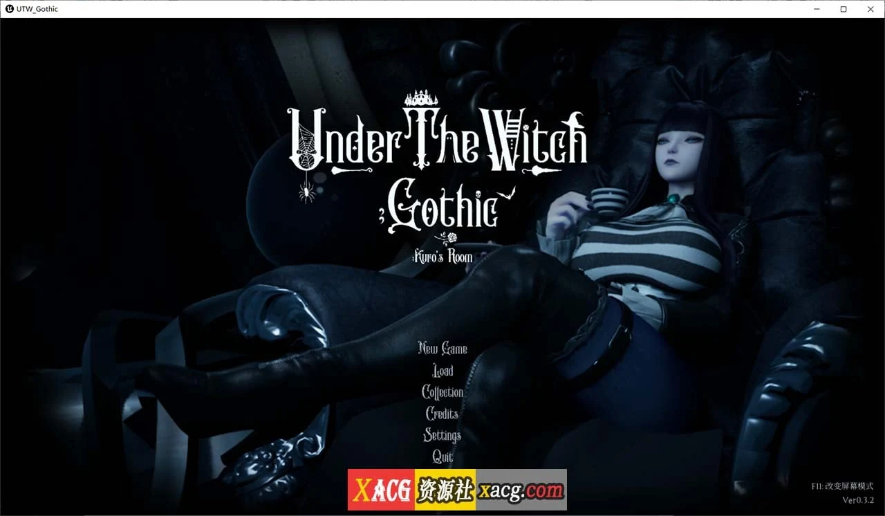 魔女的侵袭：库洛的房间 V0.3.2 / 官方中文版 / 3D大作 [全动态]