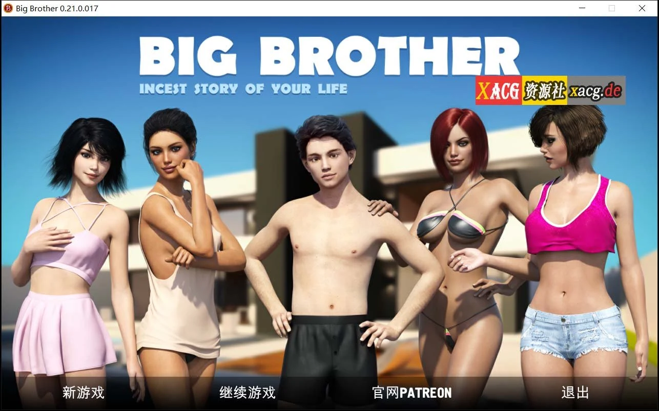 大哥 大型扩展MOD版 v0.21.018 [欧美神作]（动态/4.5G）(英文/官方英文版+全CG) Big Brother