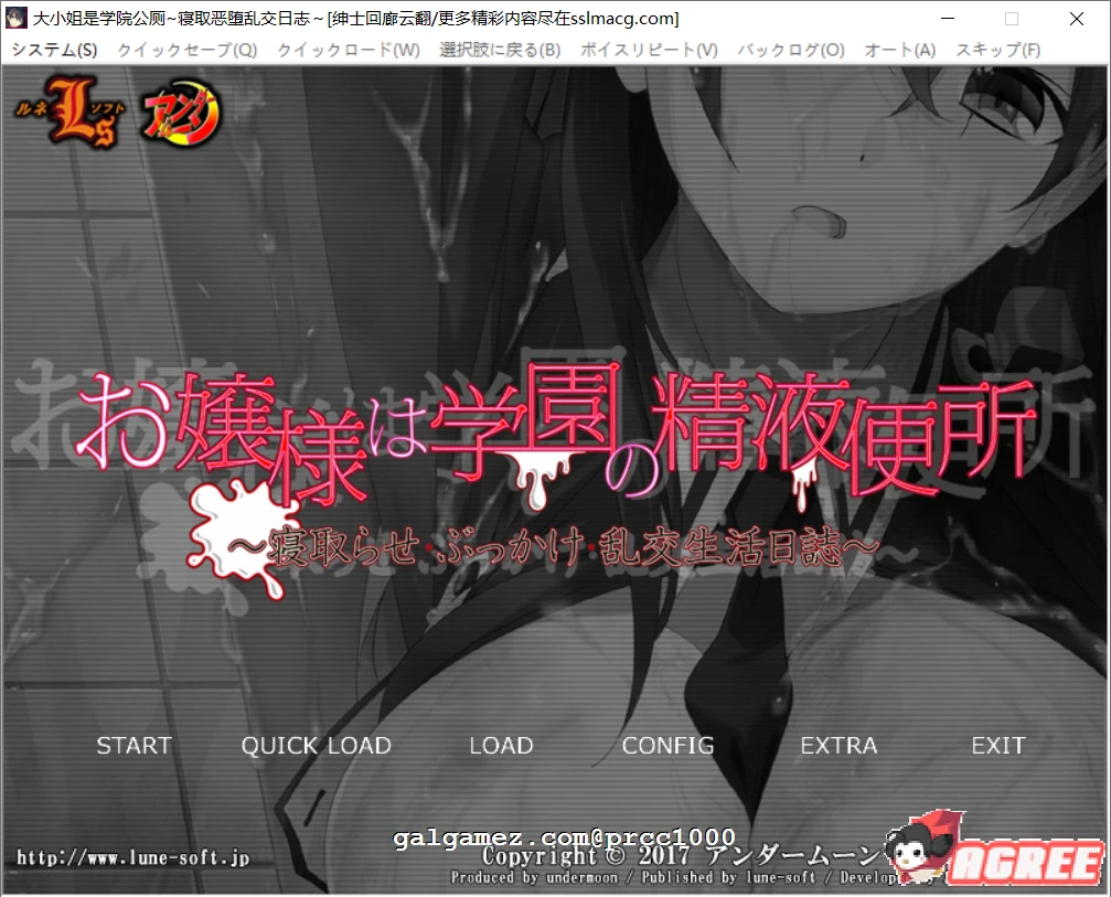 【云翻汉化】学院场所~情感变化观察日记 大小姐是拔作ADV [1G] 汉化版