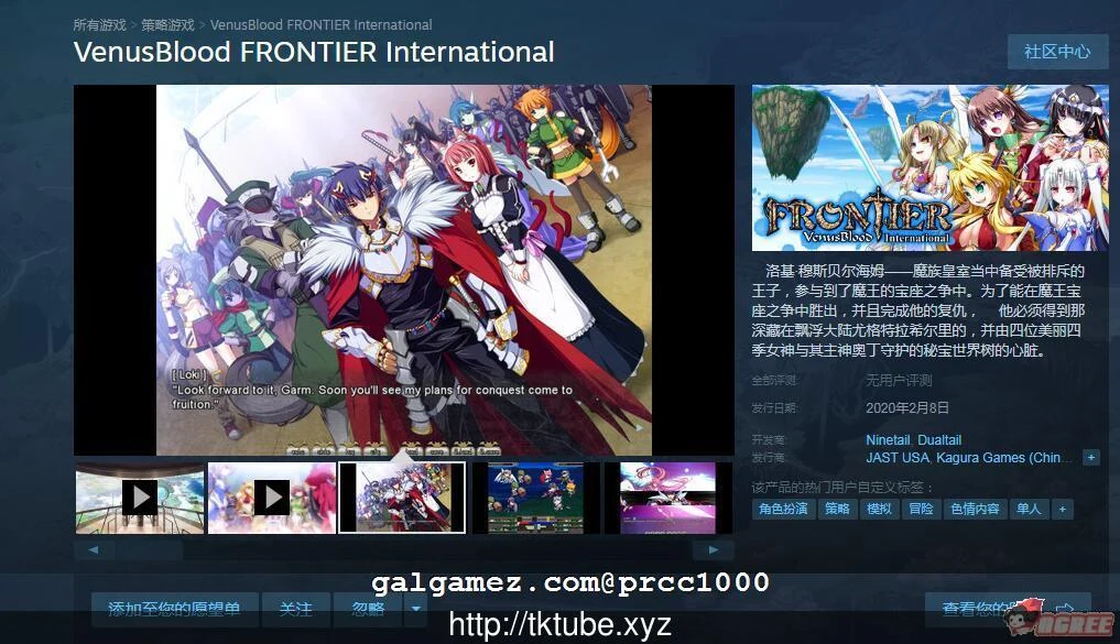 圣女之血F 国际版【SRPG/中文/步兵】STEAM官方中文破解版 已打标准社保 (3G)