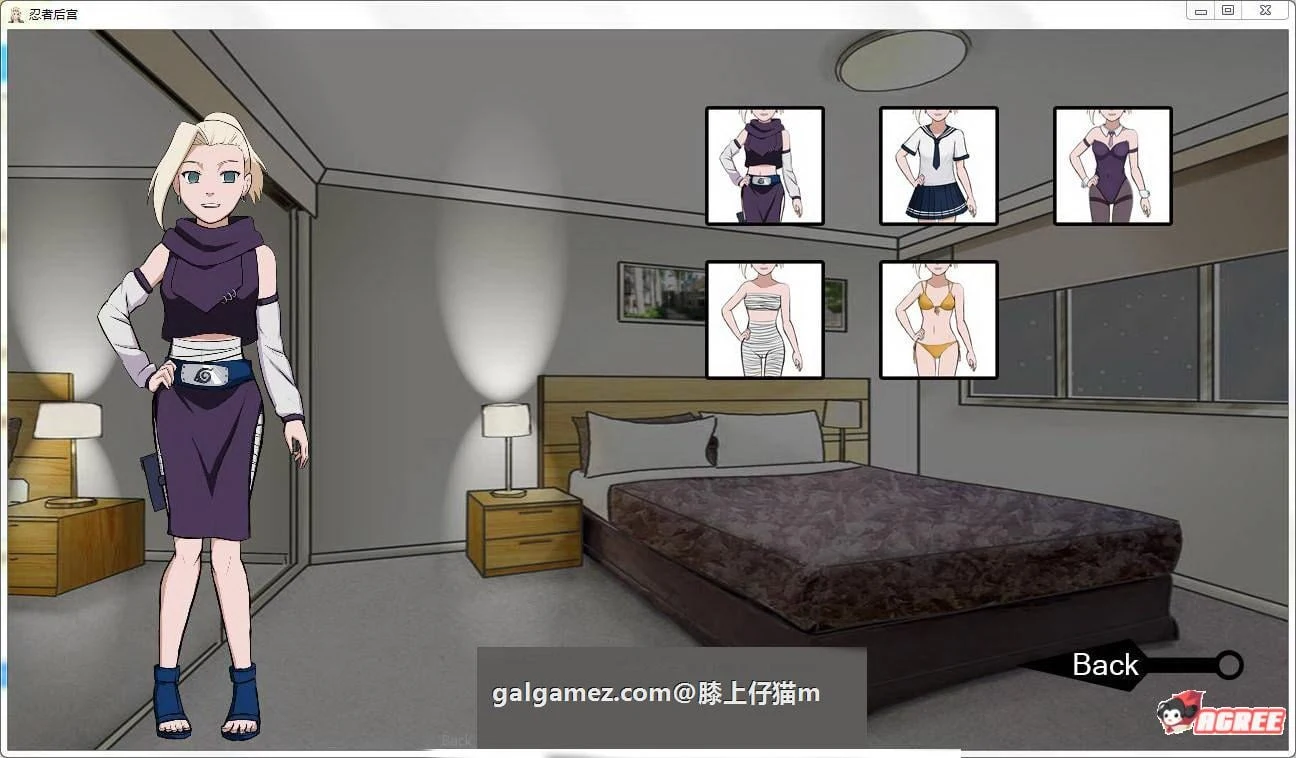 【欧美SLG/汉化/动态】火影同人：忍者后宫 V1.1A 精修汉化作弊版【更新/PC+安卓/2G】 畅玩游戏 预览第10张