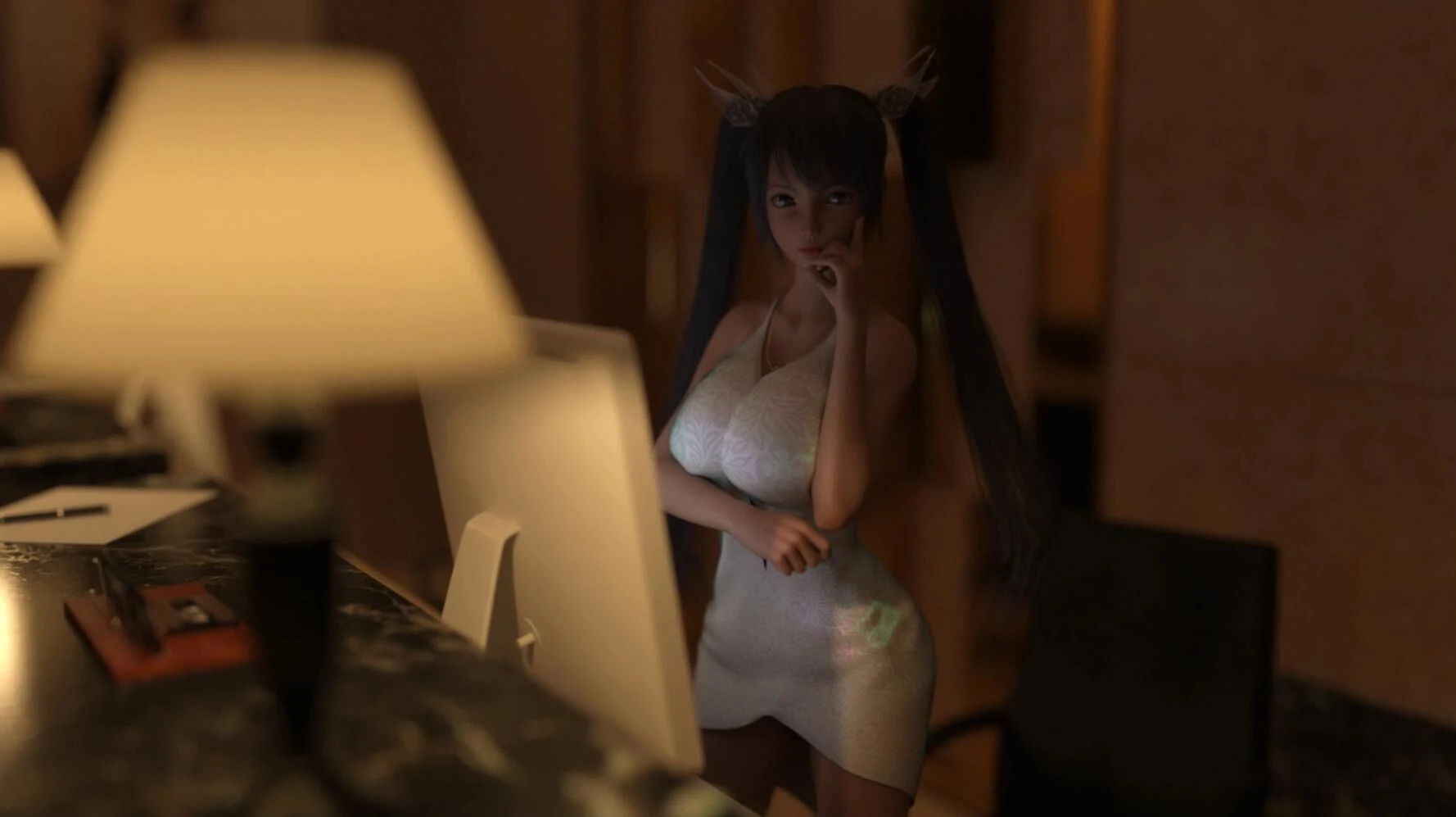 【欧美SLG/汉化/动态】后宫度假村 V0.7 最新汉化版+全CG【PC+安卓/新作/1.4G】 畅玩游戏 预览第8张